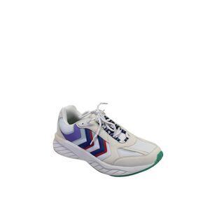 Hummel Mens Textile Chevron Print Low Top Trainers Multicolor Size 9US 42EU